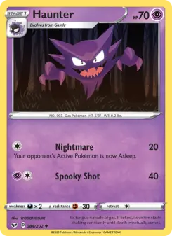 Pokémon-Karte Haunter 084/202