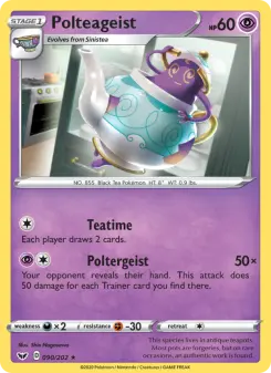 Pokémon-Karte Polteageist 090/202
