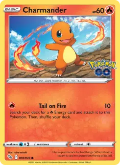 Pokémon-Karte Charmander 008/078