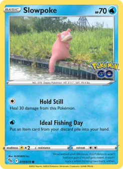 Pokémon-Karte Slowpoke 019/078