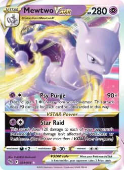 Pokémon-Karte Mewtwo VSTAR 031/078