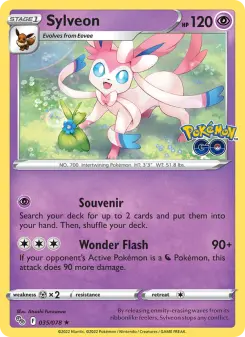 Pokémon-Karte Sylveon 035/078