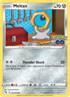 Pokémon-Karte Meltan 045/078