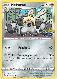 Pokémon-Karte Melmetal 046/078