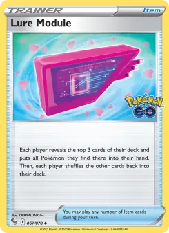 Pokémon-Karte Lure Module 067/078