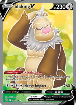 Pokémon-Karte Slaking V 077/078