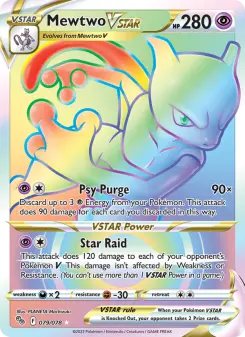 Pokémon-Karte Mewtwo VSTAR 079/078