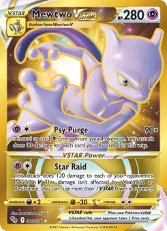 Pokémon-Karte Mewtwo VSTAR 086/078