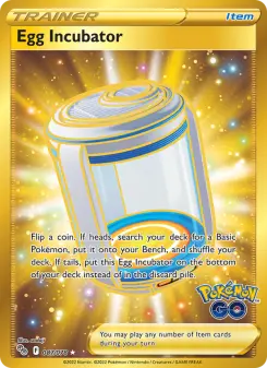 Pokémon-Karte Egg Incubator 087/078