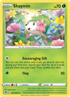 Pokémon-Karte Shaymin 014/189