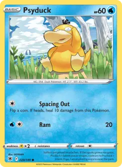 Pokémon-Karte Psyduck 028/189
