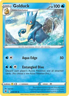 Pokémon-Karte Golduck 029/189