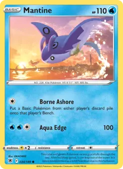 Pokémon-Karte Mantine 034/189