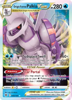 Pokémon-Karte Origin Forme Palkia VSTAR 040/189