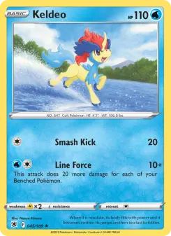 Pokémon-Karte Keldeo 045/189