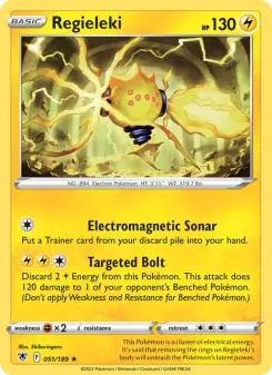 Pokémon-Karte Regieleki 051/189