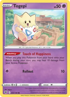 Pokémon-Karte Togepi 055/189