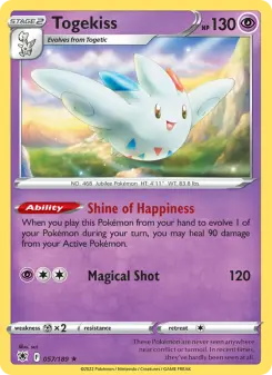 Pokémon-Karte Togekiss 057/189