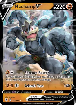 Pokémon-Karte Machamp V 072/189