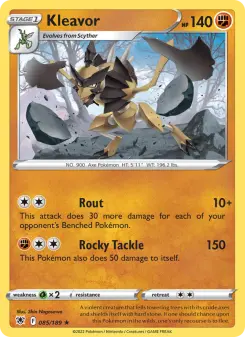 Pokémon-Karte Kleavor 085/189