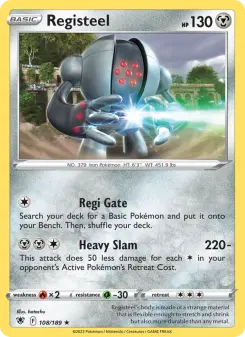 Pokémon-Karte Registeel 108/189