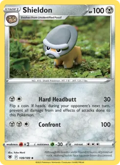 Pokémon-Karte Shieldon 109/189
