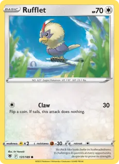 Pokémon-Karte Rufflet 131/189