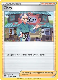 Pokémon-Karte Choy 137/189