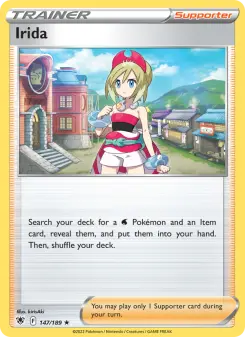 Pokémon-Karte Irida 147/189