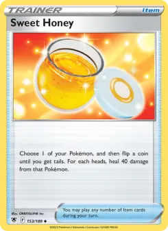 Pokémon-Karte Sweet Honey 153/189