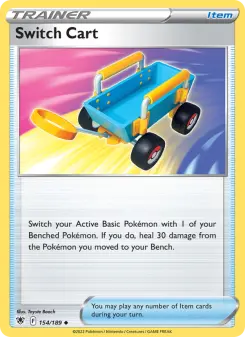 Pokémon-Karte Switch Cart 154/189