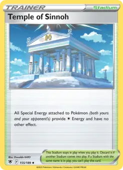Pokémon-Karte Temple of Sinnoh 155/189