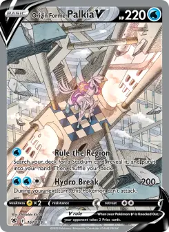 Pokémon-Karte Origin Forme Palkia V 167/189
