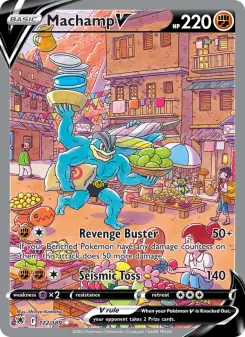 Pokémon-Karte Machamp V 172/189