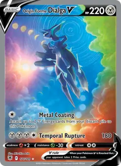 Pokémon-Karte Origin Forme Dialga V 177/189