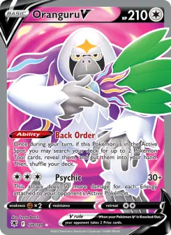 Pokémon-Karte Oranguru V 179/189