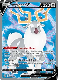 Pokémon-Karte Wyrdeer V 180/189