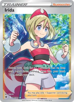 Pokémon-Karte Irida 186/189