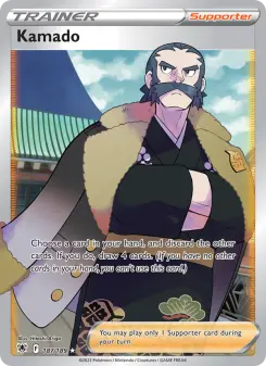 Pokémon-Karte Kamado 187/189