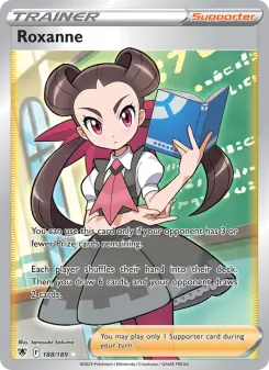 Pokémon-Karte Roxanne 188/189