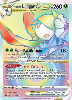 Pokémon-Karte Hisuian Lilligant VSTAR 190/189