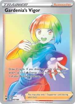 Pokémon-Karte Gardenia's Vigor 202/189