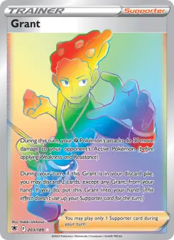 Pokémon-Karte Grant 203/189