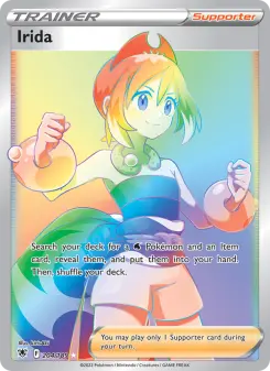Pokémon-Karte Irida 204/189