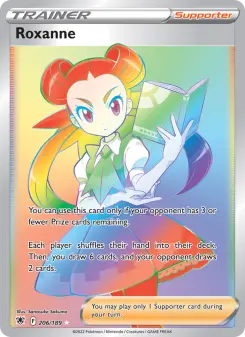 Pokémon-Karte Roxanne 206/189