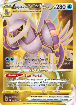 Pokémon-Karte Origin Forme Palkia VSTAR 208/189
