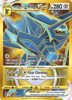 Pokémon-Karte Origin Forme Dialga VSTAR 210/189