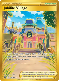 Pokémon-Karte Jubilife Village 212/189