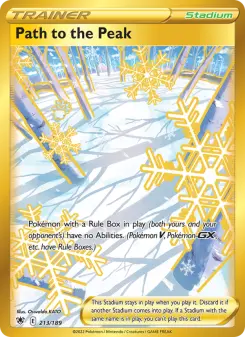 Pokémon-Karte Path to the Peak 213/189
