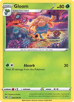 Pokémon-Karte Gloom 002/196